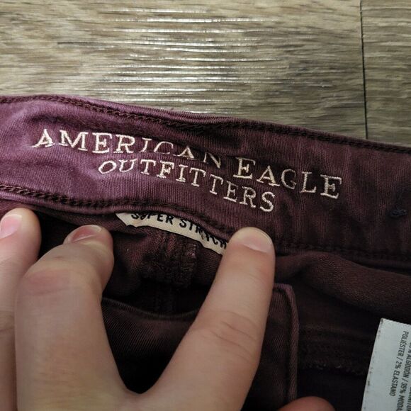 American Eagle Outfitters Hi Rise Shortie Shorts Women's Size 00 Regular - Picture 4 of 5